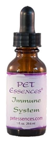 Pet flower essence designed to balance the emotional attitudes that present as food allergies that could benefit from an immune system booster. Available from www.carolesdoggieworld.com