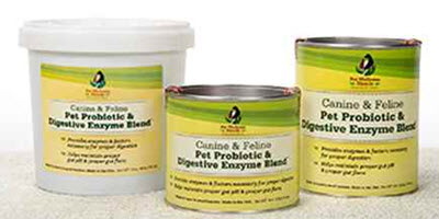Provide your dog with digestive support with this supplement featuring all natural enzymes and probiotics from www.carolesdoggieworld.com. Perfect for pets on medication or pets experiencing stress.